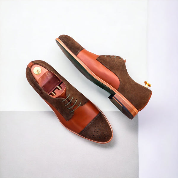 Junos Derby shoes - Premium Men Dress Shoes from Que Shebley - Shop now at Que Shebley