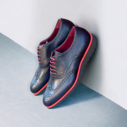 Taycan Full Brogue Shoes II - Premium wholesale from Que Shebley - Shop now at Que Shebley