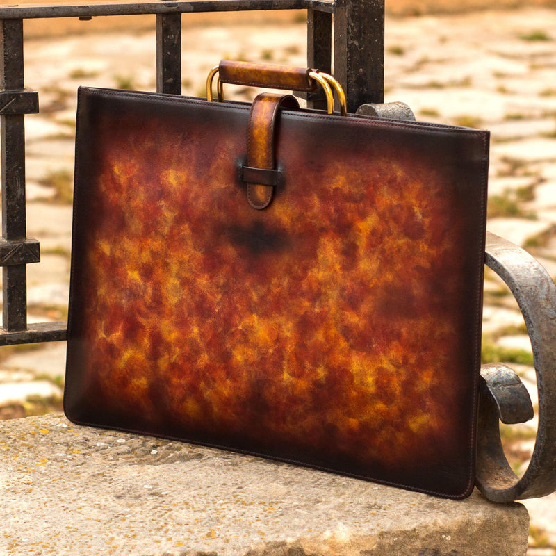 Raging Satchel Patina Bag II - Premium wholesale from Que Shebley - Shop now at Que Shebley