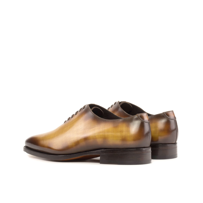 Rosewood Patina Wholecut shoes - Premium Men Dress Shoes from Que Shebley - Shop now at Que Shebley