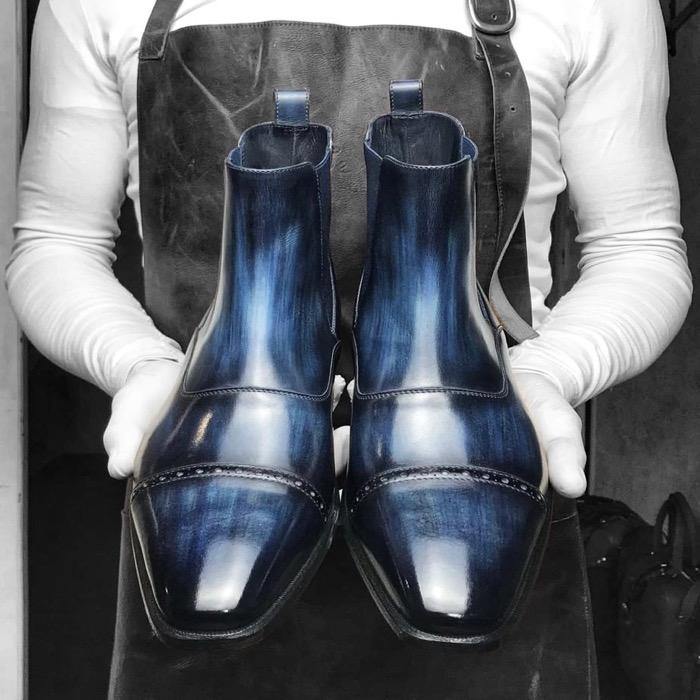 Savon Patina Chelsea Boots - Premium Men Dress Boots from Que Shebley - Shop now at Que Shebley
