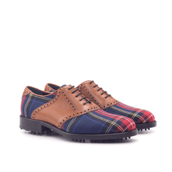 Shapiro saddle golf shoes - Premium Men Golf Shoes from Que Shebley - Shop now at Que Shebley