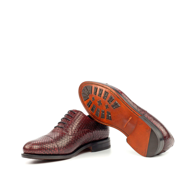 Sosa Oxford Python shoes - Premium Men Dress Shoes from Que Shebley - Shop now at Que Shebley