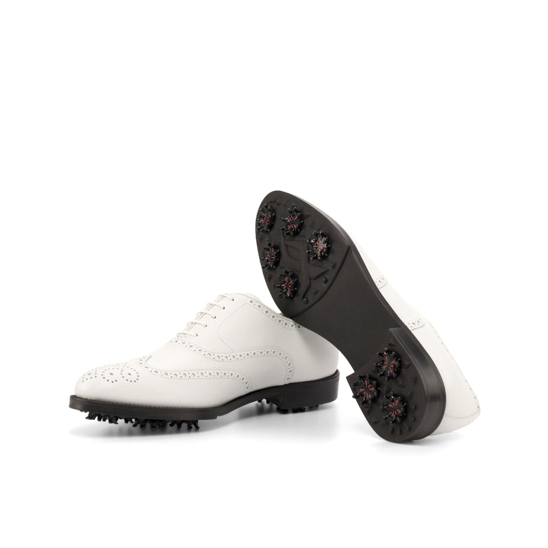 Stan Full Brogue golf shoes - Premium Men Golf Shoes from Que Shebley - Shop now at Que Shebley