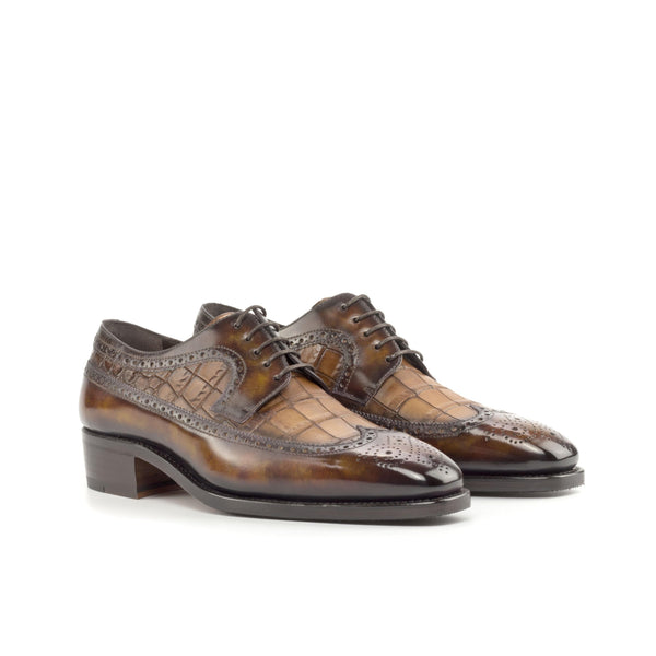 Stanley Patina Longwing Blucher II - Premium Men Dress Shoes from Que Shebley - Shop now at Que Shebley