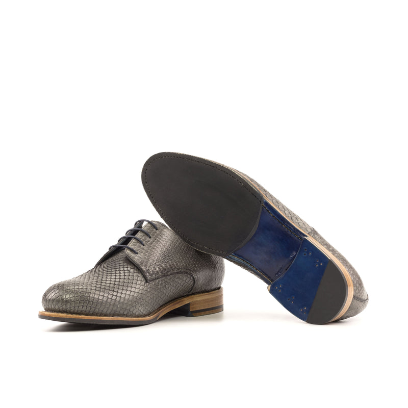 TX Python Derby Shoes - Premium Men Dress Shoes from Que Shebley - Shop now at Que Shebley