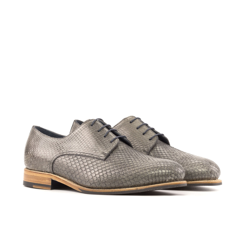 TX Python Derby Shoes - Premium Men Dress Shoes from Que Shebley - Shop now at Que Shebley