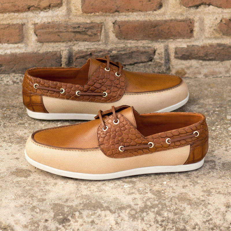 Tanzin Boat Shoes - Premium Men Casual Shoes from Que Shebley - Shop now at Que Shebley