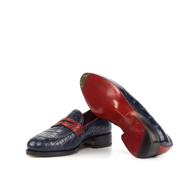 Toni Alligator Loafers - Premium Men Dress Shoes from Que Shebley - Shop now at Que Shebley