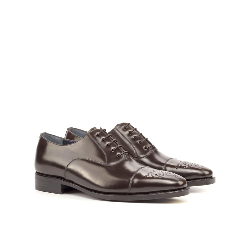 Trigger Cordovan Oxford Shoes - Premium Men Dress Shoes from Que Shebley - Shop now at Que Shebley