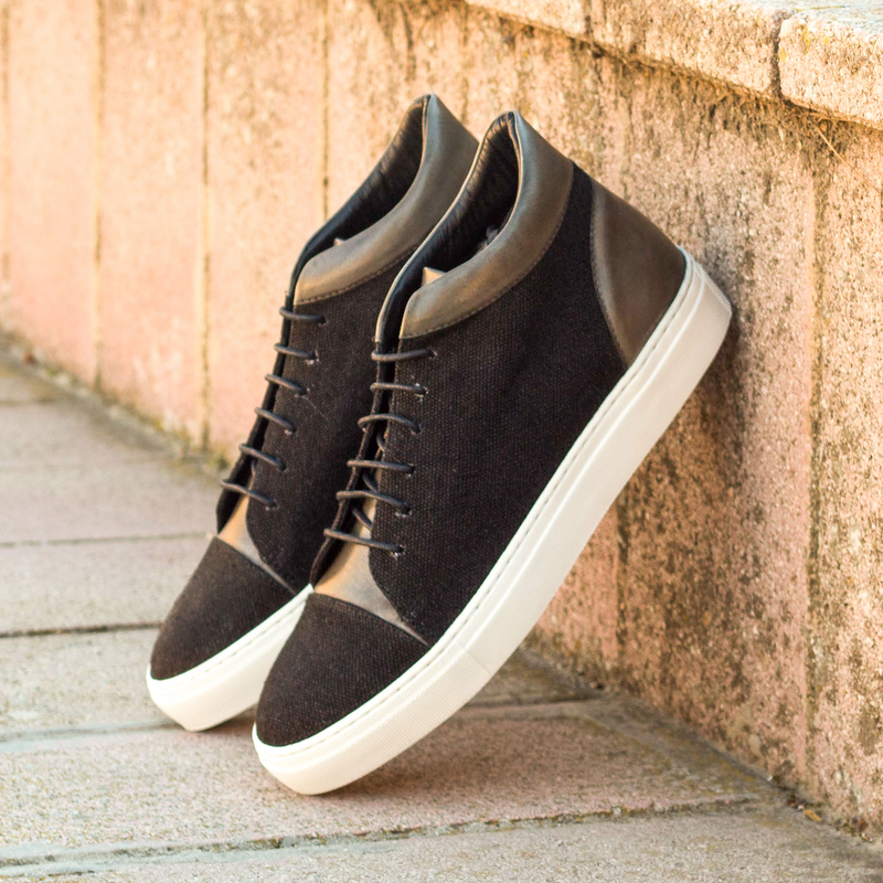 Vega high top sneakers - Premium Men Casual Shoes from Que Shebley - Shop now at Que Shebley