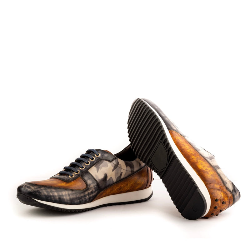 Vincent II Corsini Patina Sneakers - Premium Men Casual Shoes from Que Shebley - Shop now at Que Shebley