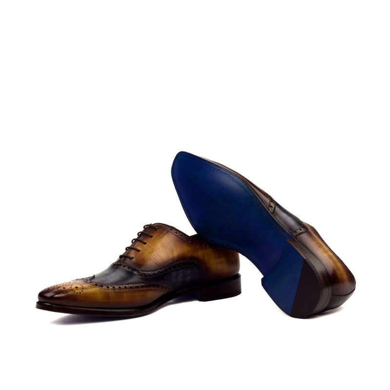 WT Full Brogue Patina - Premium Men Dress Shoes from Que Shebley - Shop now at Que Shebley