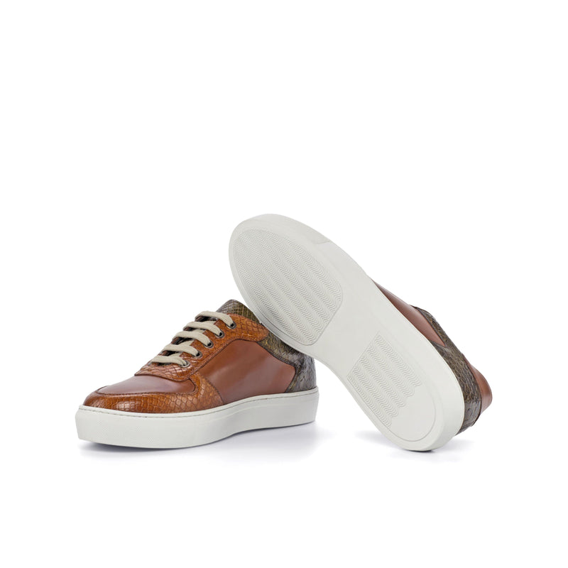 Windel Python Low Top Sneaker - Premium Men Casual Shoes from Que Shebley - Shop now at Que Shebley