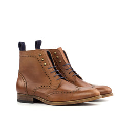 Y03 Military Brogue Boots II - Premium wholesale from Que Shebley - Shop now at Que Shebley