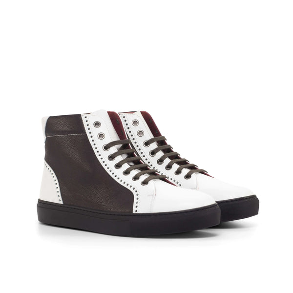 Two-tone high-top sneakers from AF19 High Kicks Sneakers II enhancing casual style
