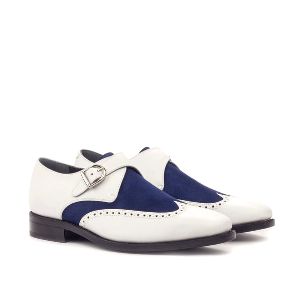 Two-tone Aja Single Monk Shoes II showcasing stylish monk shoes design