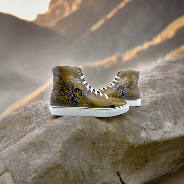 Awake Americana High Top Sneakers II - Premium wholesale from Que Shebley - Shop now at Que Shebley