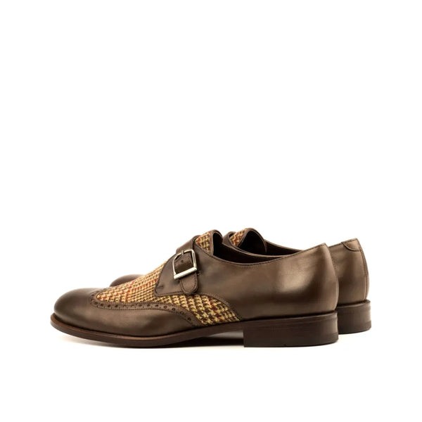 Bodaway Single Monk Shoes - Men Dress