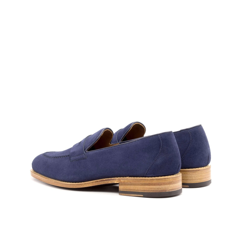 Cadi Flex Loafers in blue suede featuring Goodyear construction for ultimate comfort