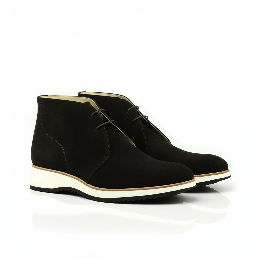 Brown suede Jackson Chukka boots showcasing modern style and comfort for casual wear