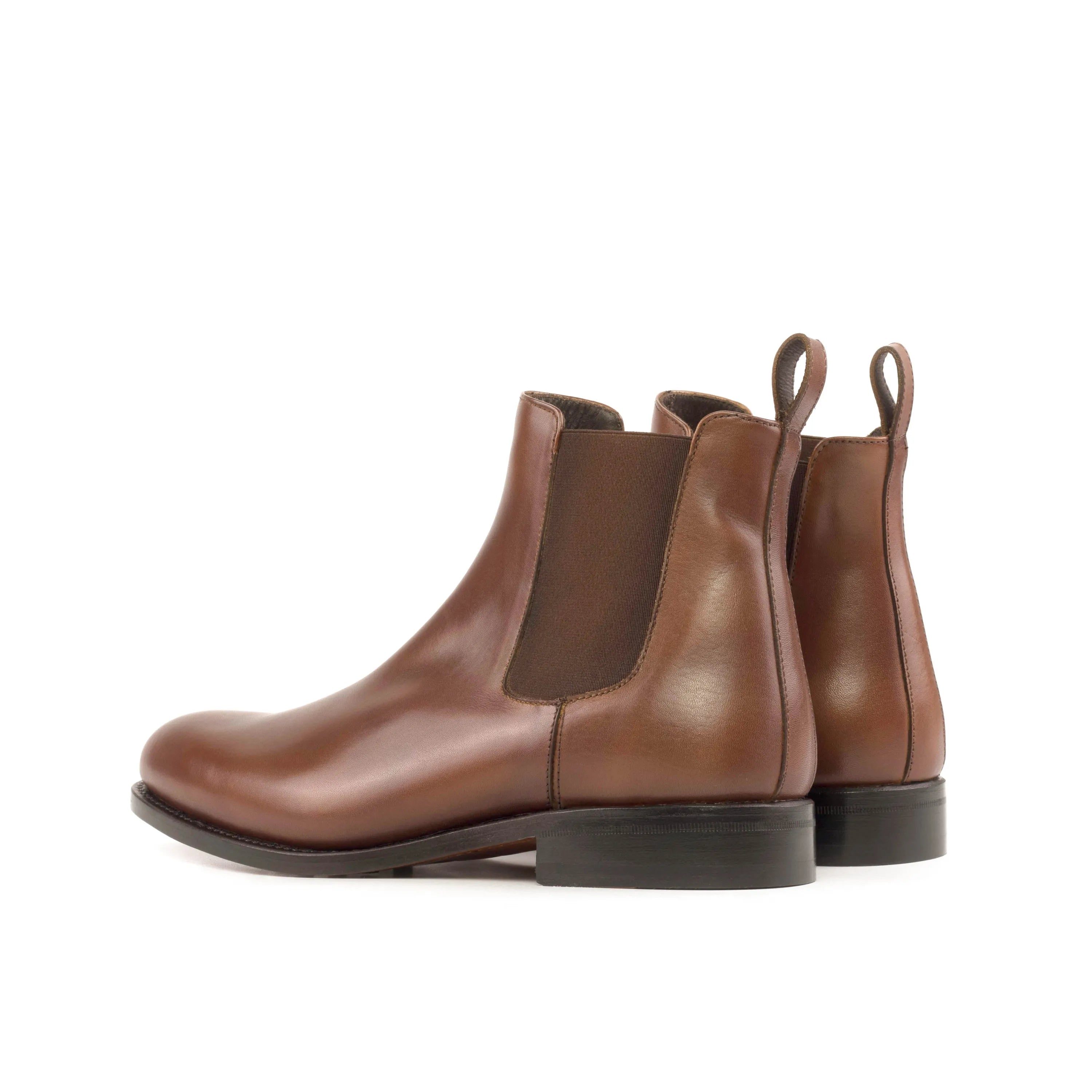 Brown leather Kirt Chelsea Boots, perfect for a stylish fast lane lifestyle