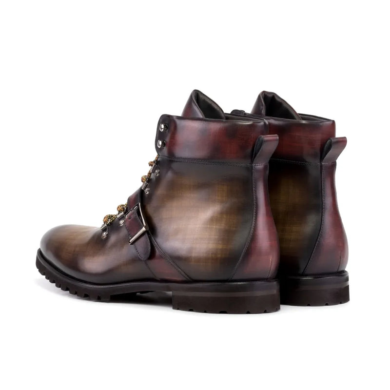 Leather Orizaba Patina Hiking Boots designed for comfort and durability in outdoor adventures