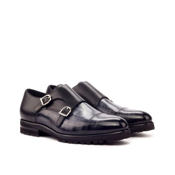 Ramses Double Monk Patina - Men Dress Shoes