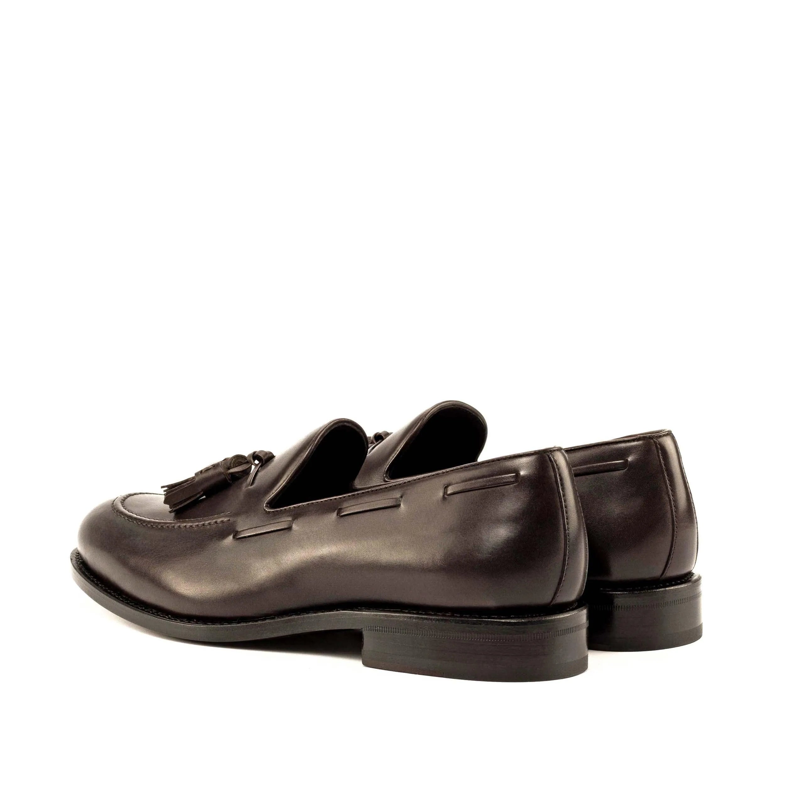 Pair of brown leather tassel loafers from Roberto Loafers, ideal for the fast lane