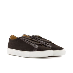 Black Sterling Low Kick Sneakers II featuring white soles for a stylish look