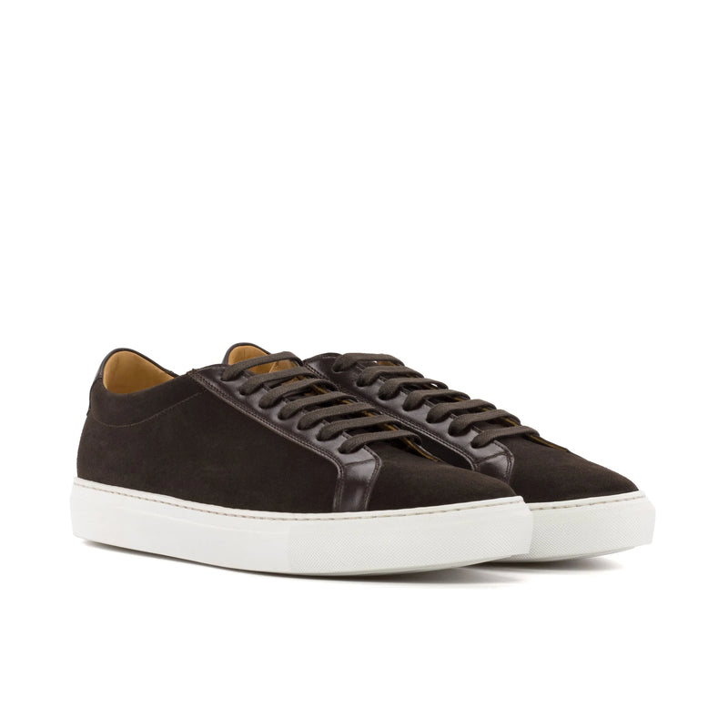 Black Sterling Low Kick Sneakers II featuring white soles for a stylish look