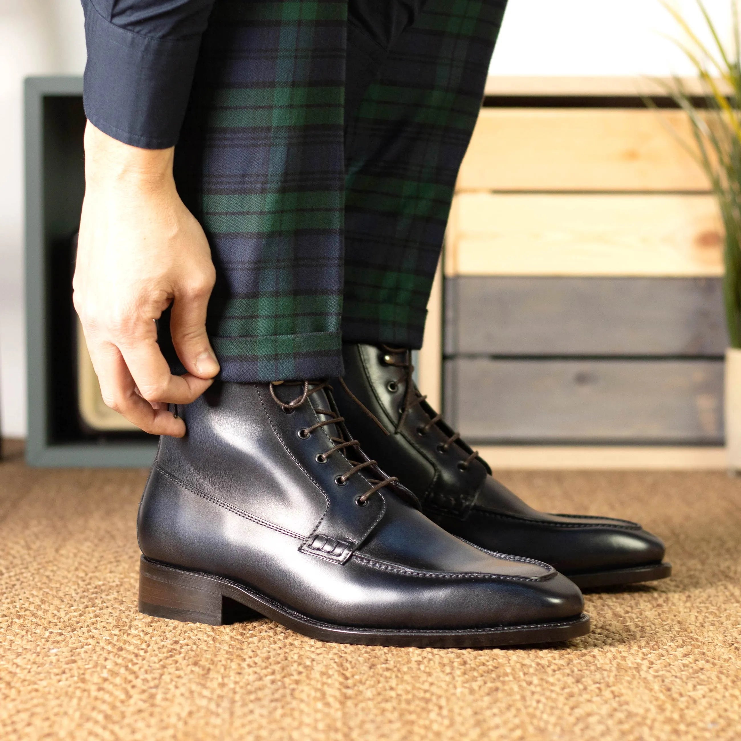 Stylish Leather Summit Moc Boots designed for comfort and durability