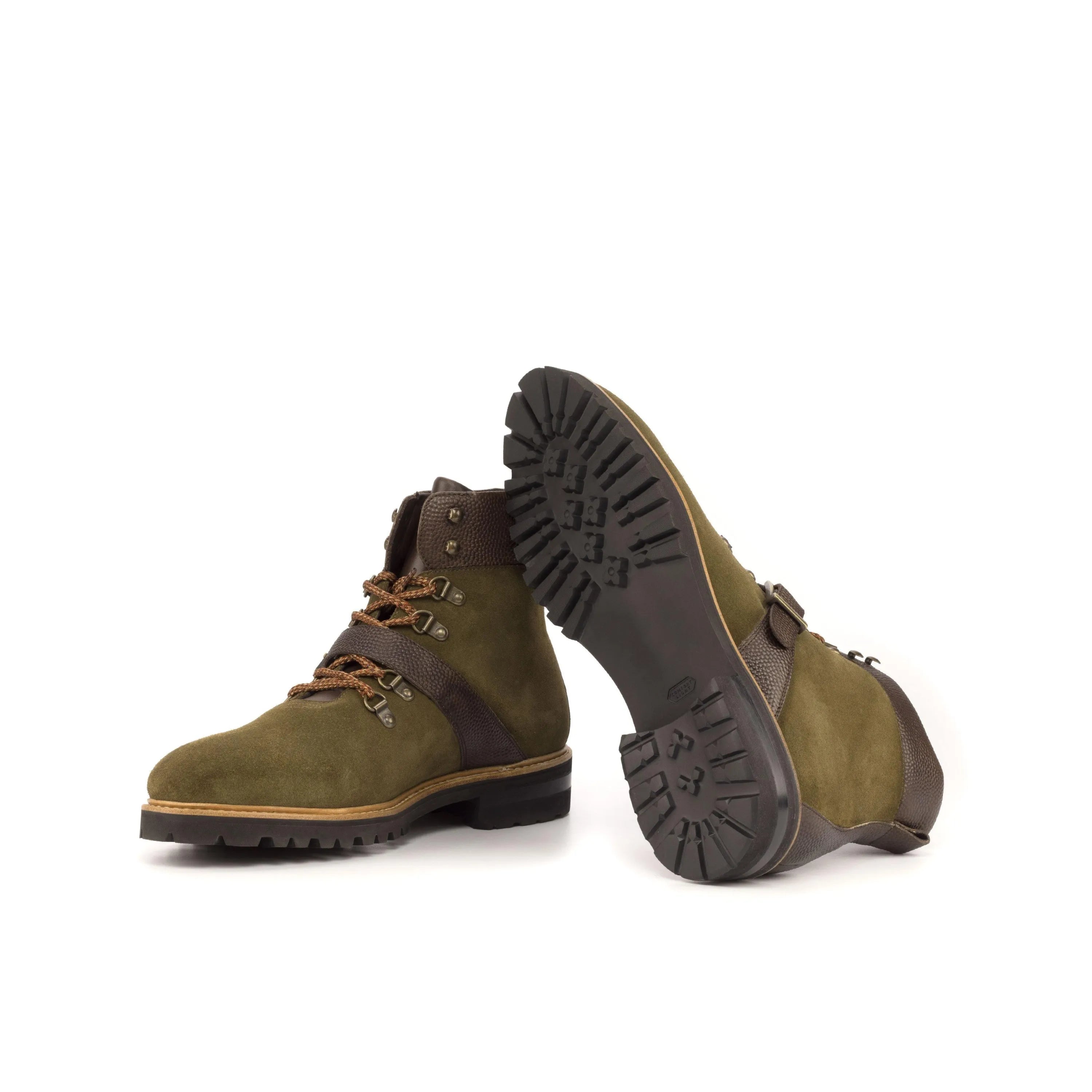 Olive green Timas Hiking Boots designed for comfort and durability in outdoor adventures
