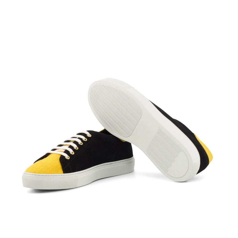 Black and yellow Travis Trainer Sneakers II for stylish and comfortable footwear