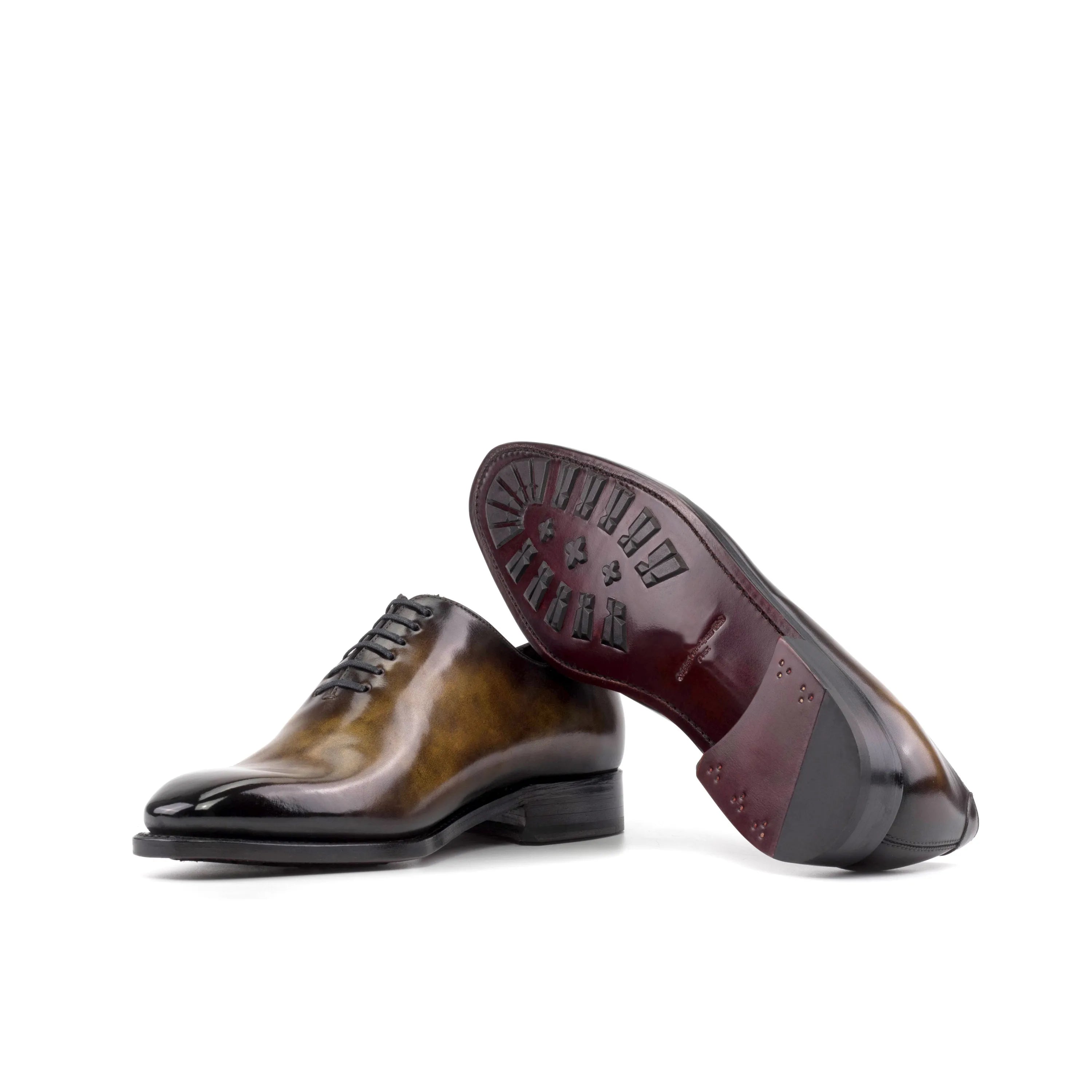 Veritas Patina Wholecut shoes, elegant leather dress shoes for formal occasions