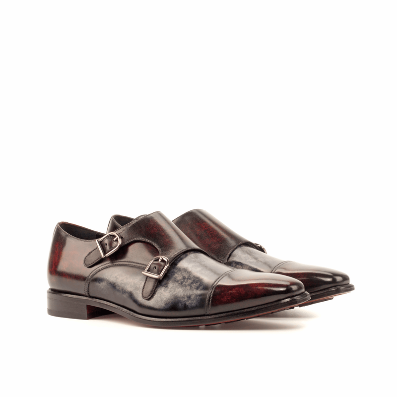 ATL Double Monk Patina - Premium Men Dress Shoes from Que Shebley - Shop now at Que Shebley